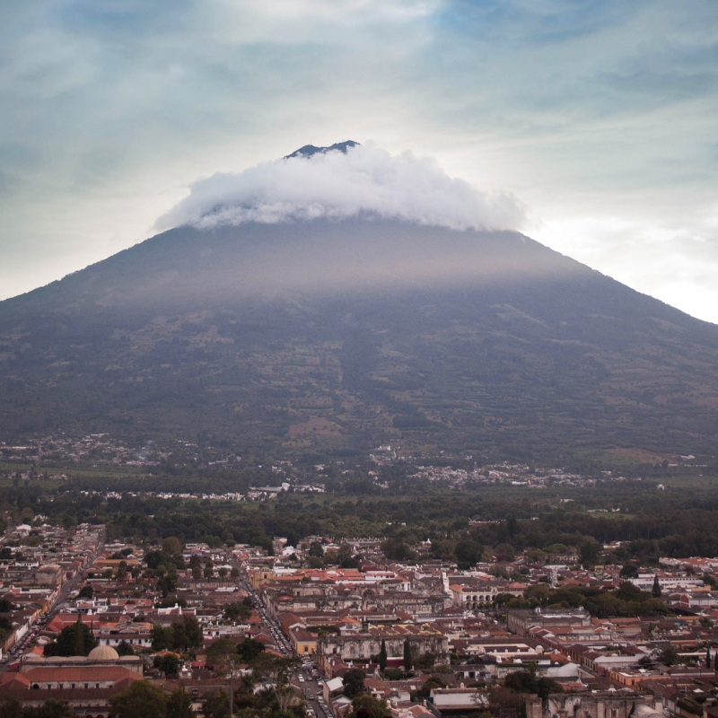 Wulkan Ognia w Gwatemali ponownie daje o sobie znać